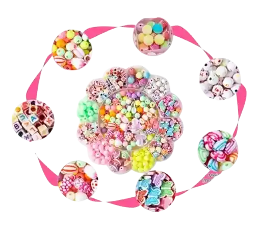Juguete Set Kit Para Hacer Pulseras Niña
