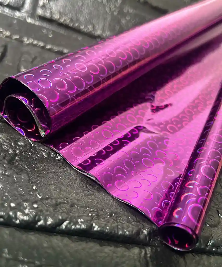 Papel Regalo Metalizado Morado X10 Unidades