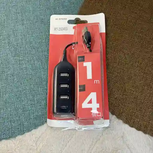 Multipuertos De Usb / 4 Entradas / 2.0 Hub