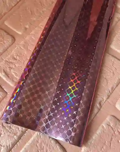 Papel Regalo Metalizado Rosado