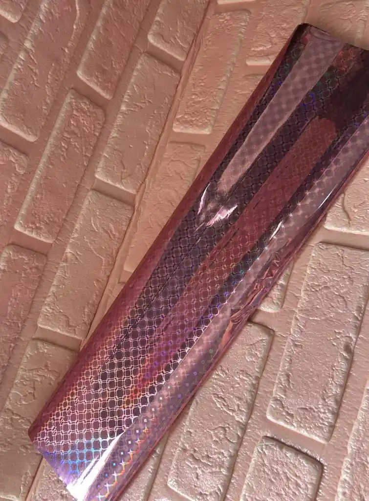 Papel Regalo Metalizado Rosado