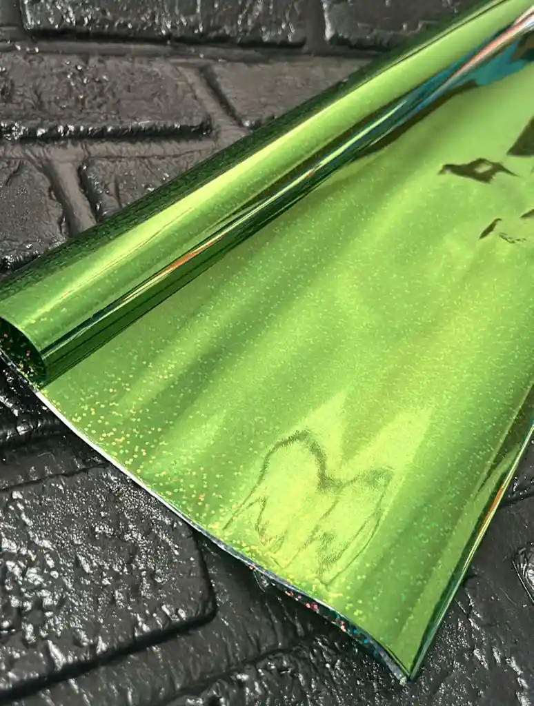 Papel Regalo Metalizado Verde Oscuro X10 Unidades