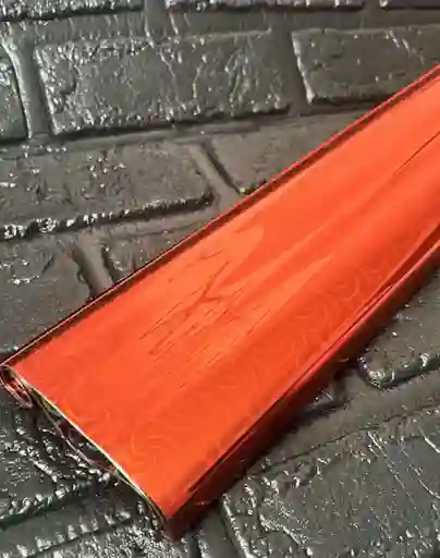 Papel Regalo Metalizado Naranja