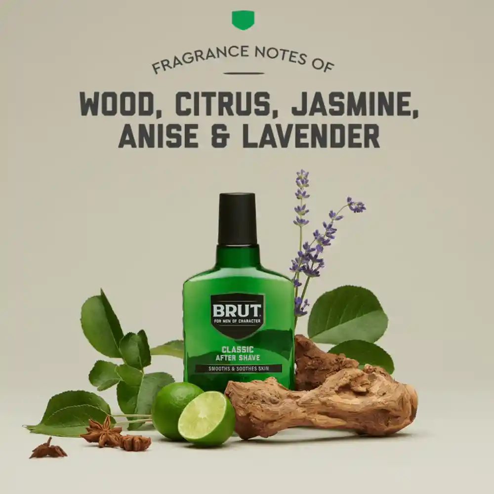 	 Brut Classic After Shave Iconic Since De 147ml