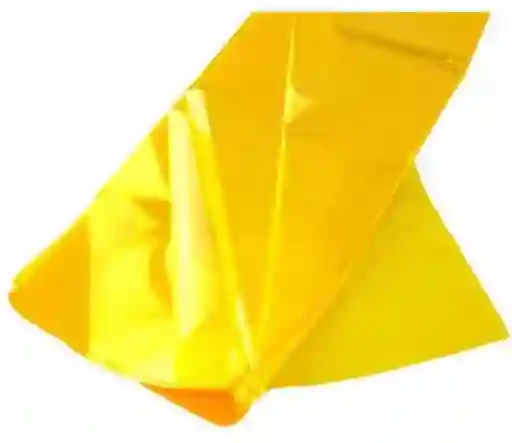 Papel Celofan Amarillo X10 Unidades