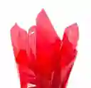 Papel Celofan Rojo X10 Unidades