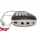 Radio Multibanda Nano-tec Nt-r1096 Am/fm Usb Mp3 Recargable Con Teclado Numérico