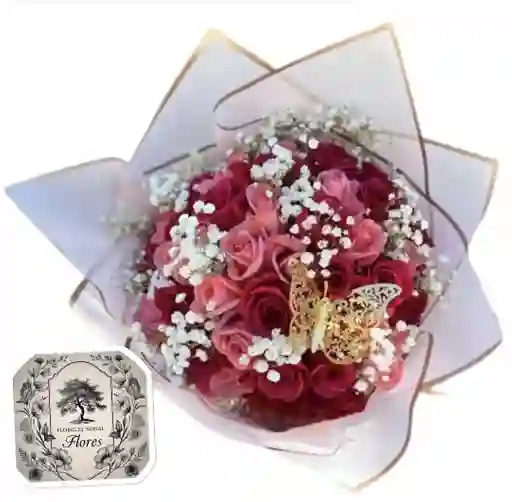 Ramo De Rosas Dulce Pasion