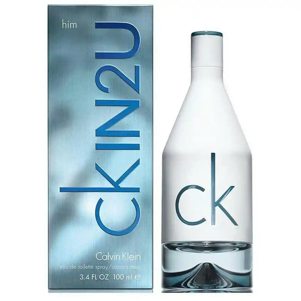 Ck In2u Calvin Klein Eau De Toilette Original Edt 100ml Para Hombre