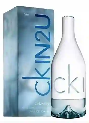 Ck In2u Calvin Klein Eau De Toilette Original Edt 100ml Para Hombre