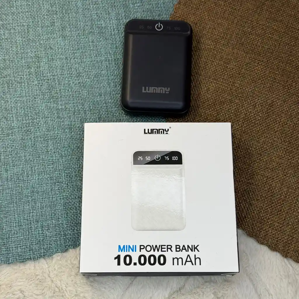 Power Bank 10.000 Mah / Lummy / Cargador Portatil / 2 Entradas Usb