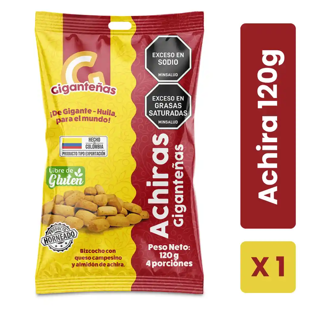 Achiras Giganteñas 120g
