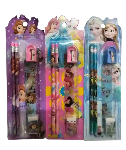 Piñata Kit Escolar Para Niñas