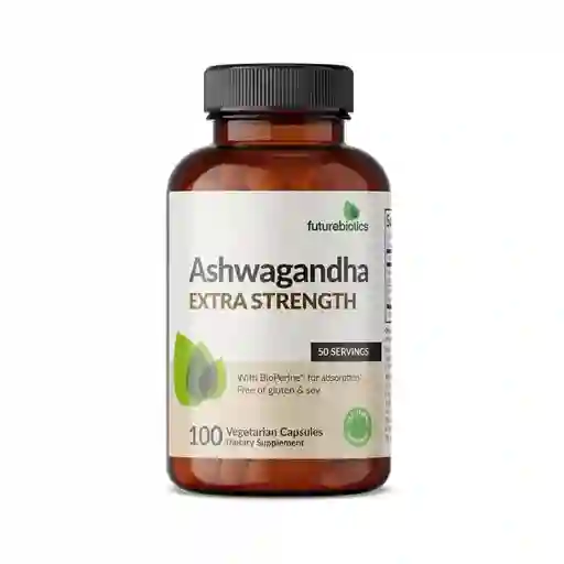 Ashwagandha Futurebiotics 100 Capsulas Vegetales 150mg Americano