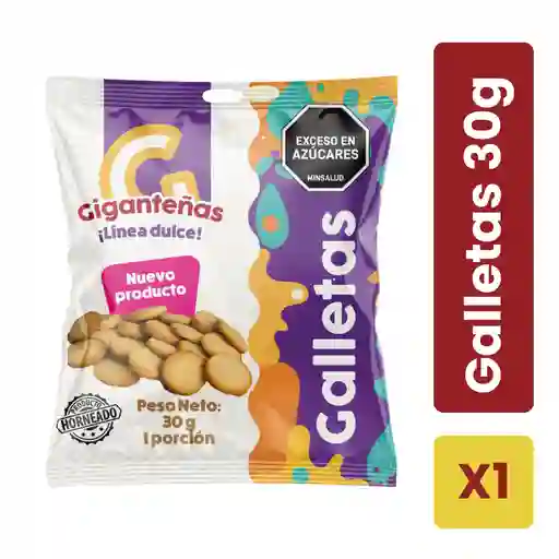 Galletas Giganteñas 30g