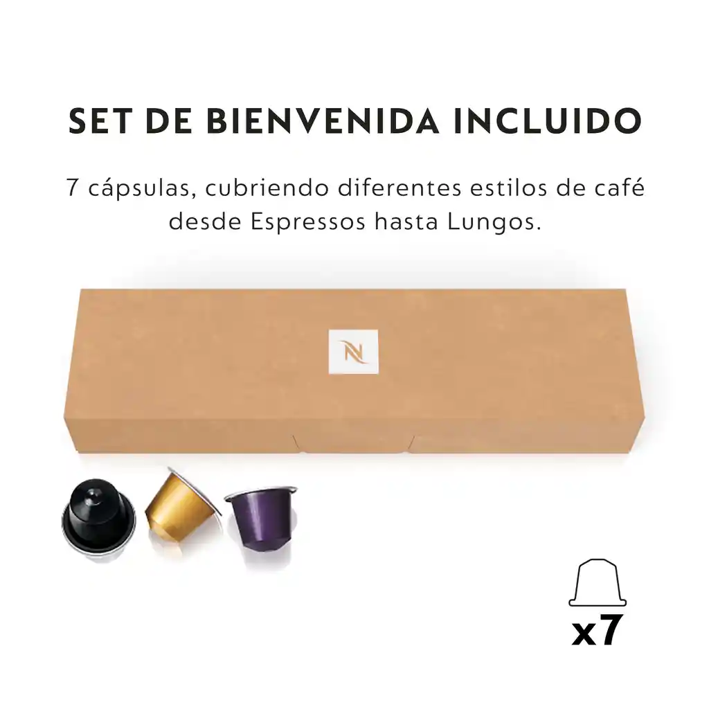 Cafetera Nespresso Inissia + Espumador De Leche