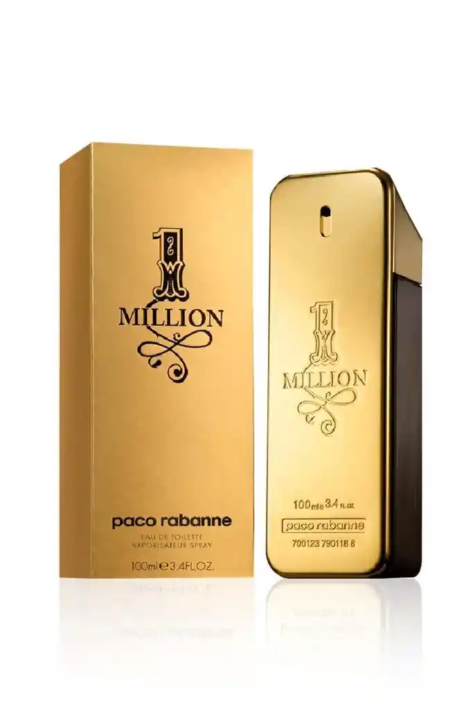 Perfume Paco Rabanne One Million 1 Million Tradicional Edt 100 Ml Para Hombre
