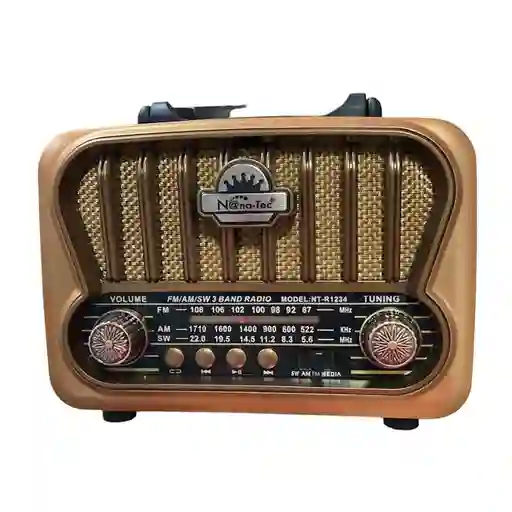 Radio Clásico Nanotec Nt-1234 – Estilo Retro