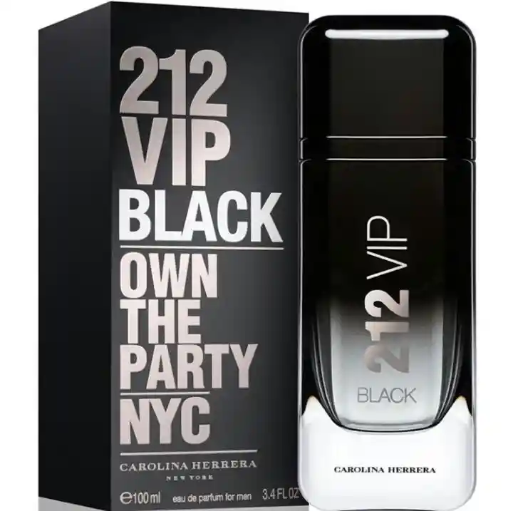 Perfume Carolina Herrera 212 Vip Black 100 Ml Hombre
