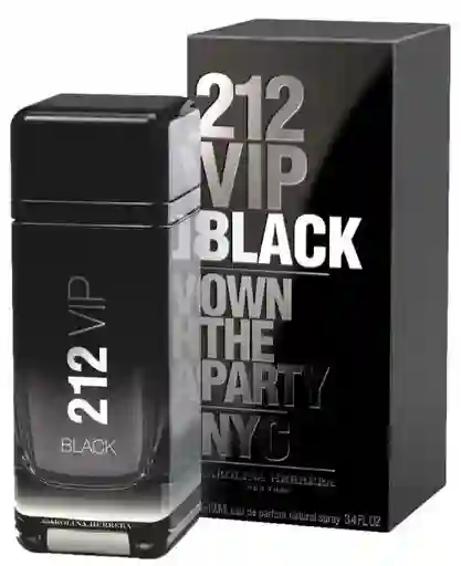 Perfume Carolina Herrera 212 Vip Black 100 Ml Hombre