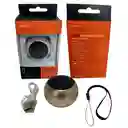 Mini Parlante Bluetooth Inalámbrico Redondo Metálico