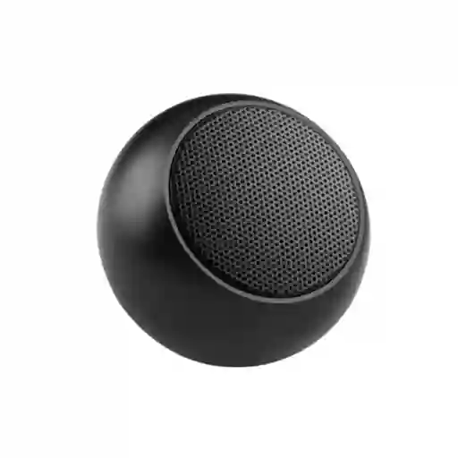 Mini Parlante Bluetooth Inalámbrico Redondo Metálico
