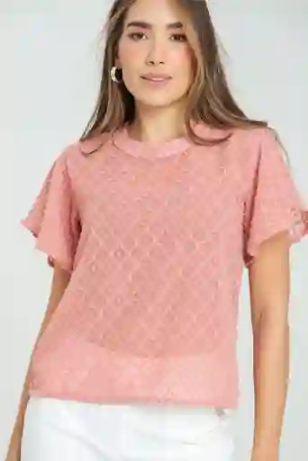 Blusa Hayzel Color Rojo Carnauba Talla Xl