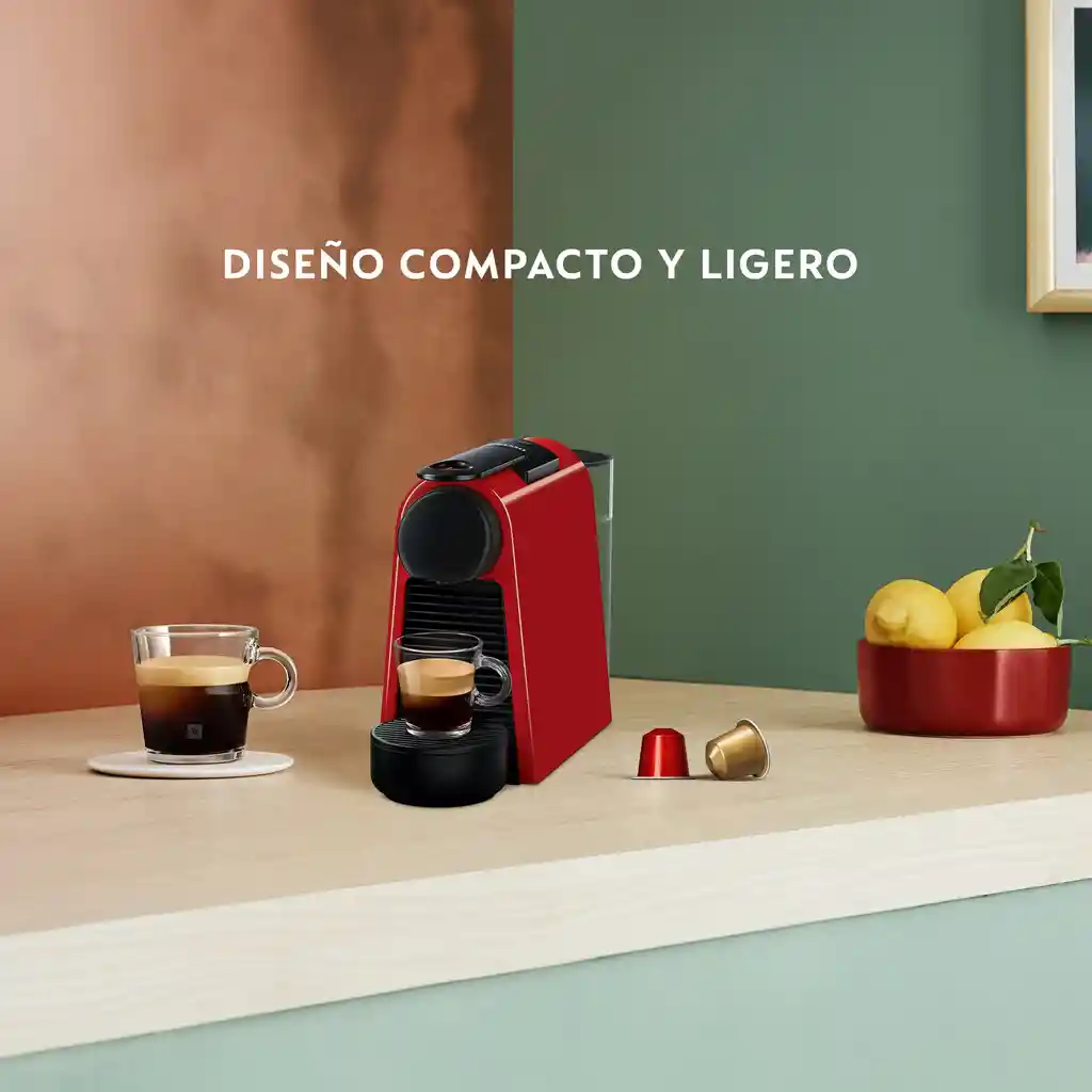 Cafetera Essenza Mini Roja