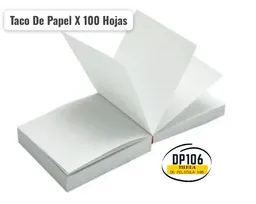 Taco De Papel X 100 Hojas