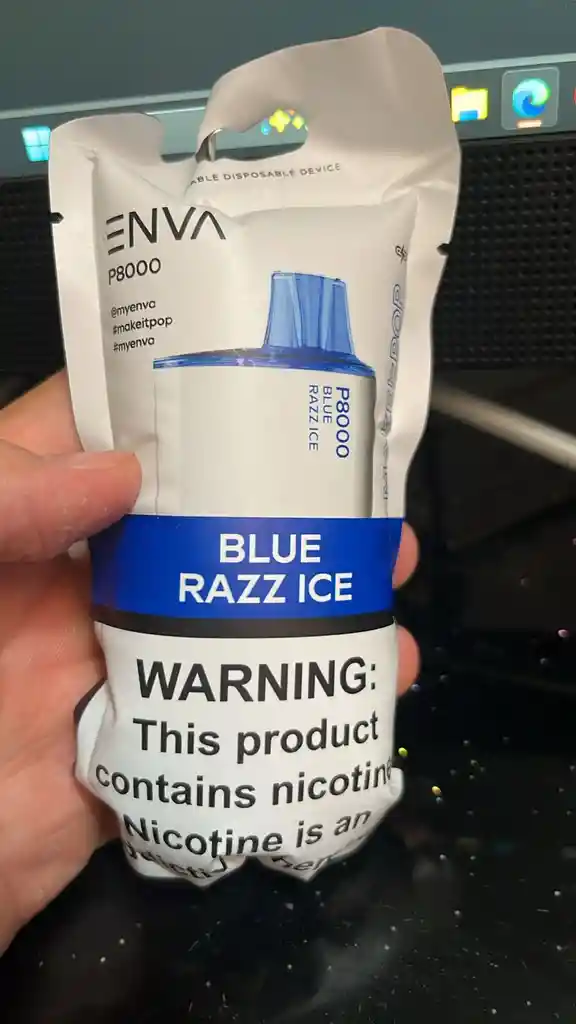 Enva Blue Razz Ice 8k