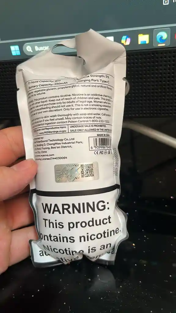 Enva Blue Razz Ice 8k