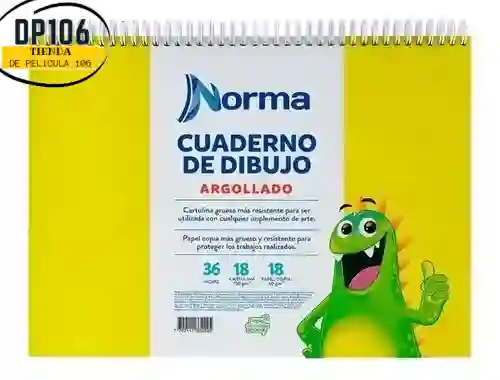 Cuaderno De Dibujo Argollado