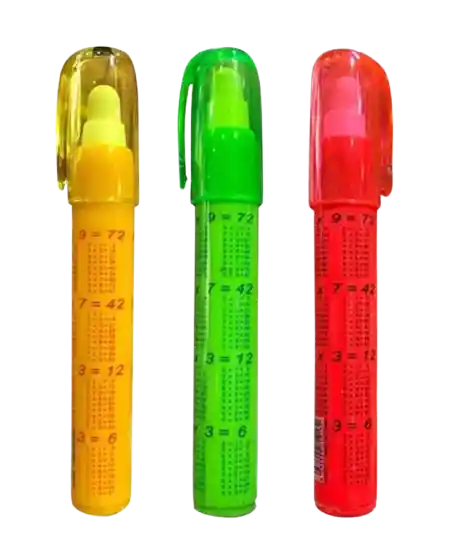 Borrador 5 Minas Colores Surtidos