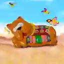 Organeta Piano Perrito Dormilón Musical Juguete Bebe Con Luces