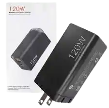 Cargador Tipo Xiaomi De 120 W Entrada Usb Y Tipo C Generico