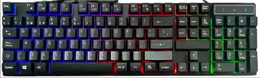 Teclado Gamer Rgb Retroiluminado