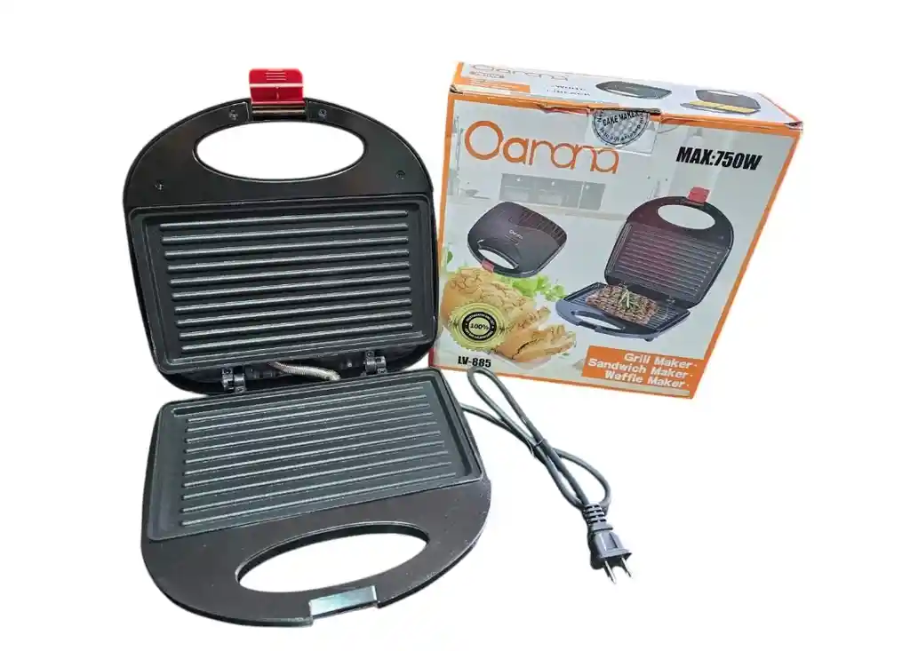 Sanduchera Parrilla Panini Antiadherente 750w