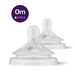 Tetina Philips Avent Natural 3.0 Flujo 1 Recien Nacido 2pcs