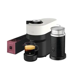 Cafetera Vertuo Pop White Con Espumador De Leche