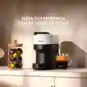 Cafetera Vertuo Pop White Con Espumador De Leche