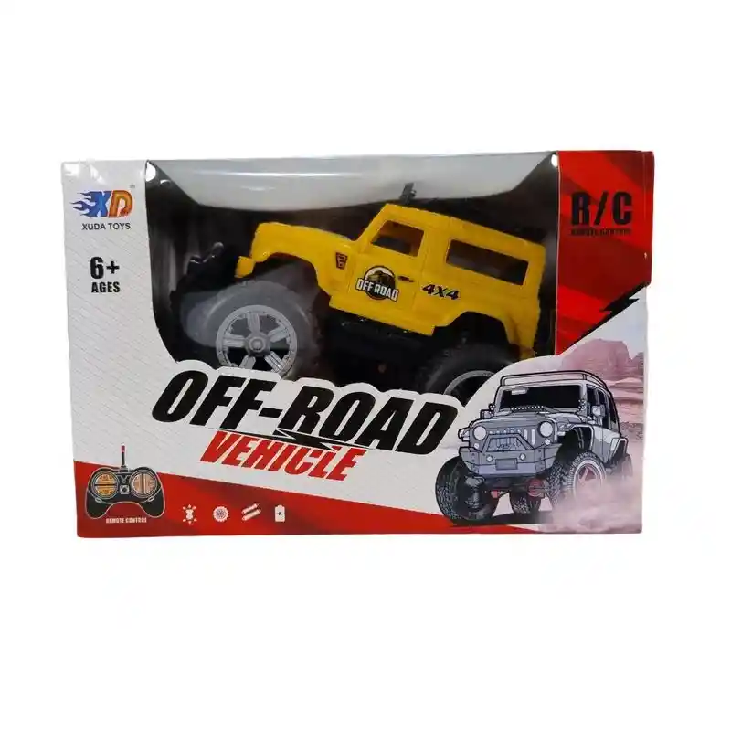 Juguete Jeep Todoterreno Control Temoto Mando A Distancia
