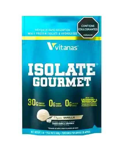 Proteina Isolate Gourmet Vainilla Vitanas 2 Lb