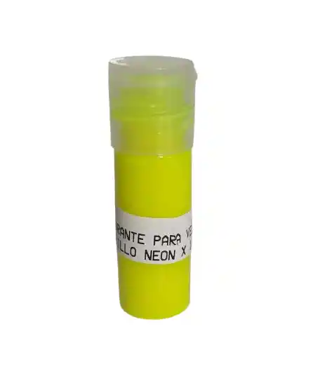 Tinte O Colorante Para Velas Y Parafina Amarillo Neon 10gr