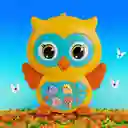 Juguete Piano Búho Para Bebés Luz Y Sonidos Divertidos