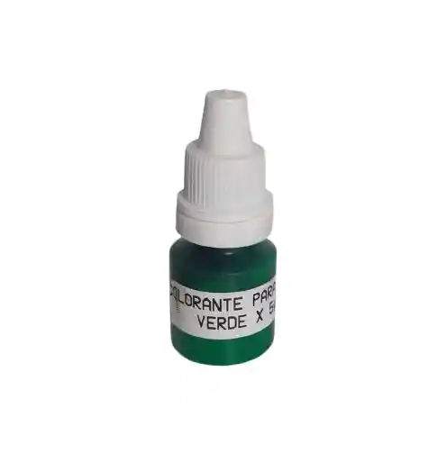 Tinte O Colorante Para Velas Y Parafina Verde 5gr
