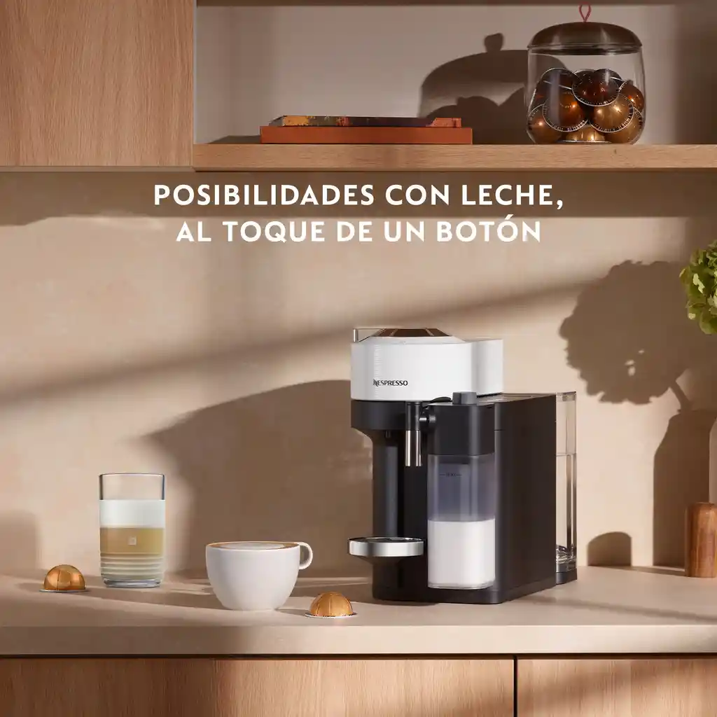 Cafetera Vertuo Lattissima Blanca