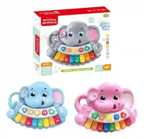 Piano Elefante Musical Para Bebe Juguete