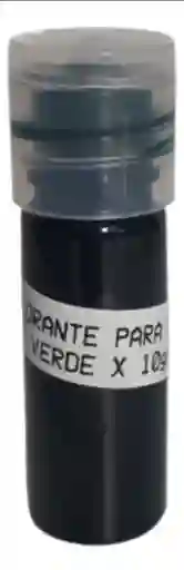 Tinte O Colorante Para Velas Y Parafina Color Verde 10gr