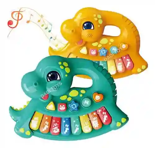 Juguete Teclado Interactivo Bebes Animales Sonido Niños Dinosaurio
