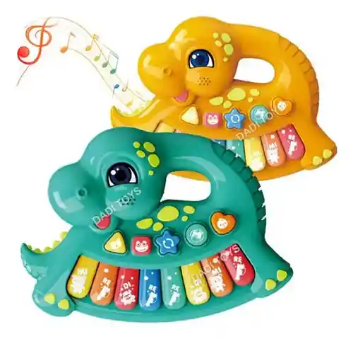 Juguete Teclado Interactivo Bebes Animales Sonido Niños Dinosaurio